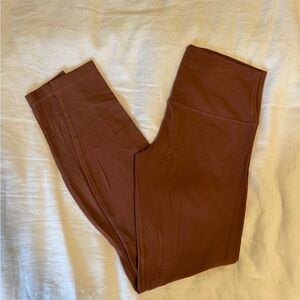 lululemon athletica Women's Leggings in Rust Brown